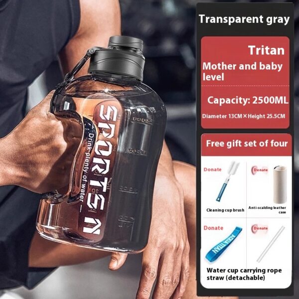 Large-capacity Water Cup Male Sports Fitness Bottle - Image 7